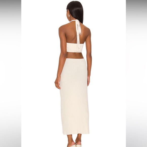 Cult Gaia Cameron Dress in Cream - Picture 3 of 5